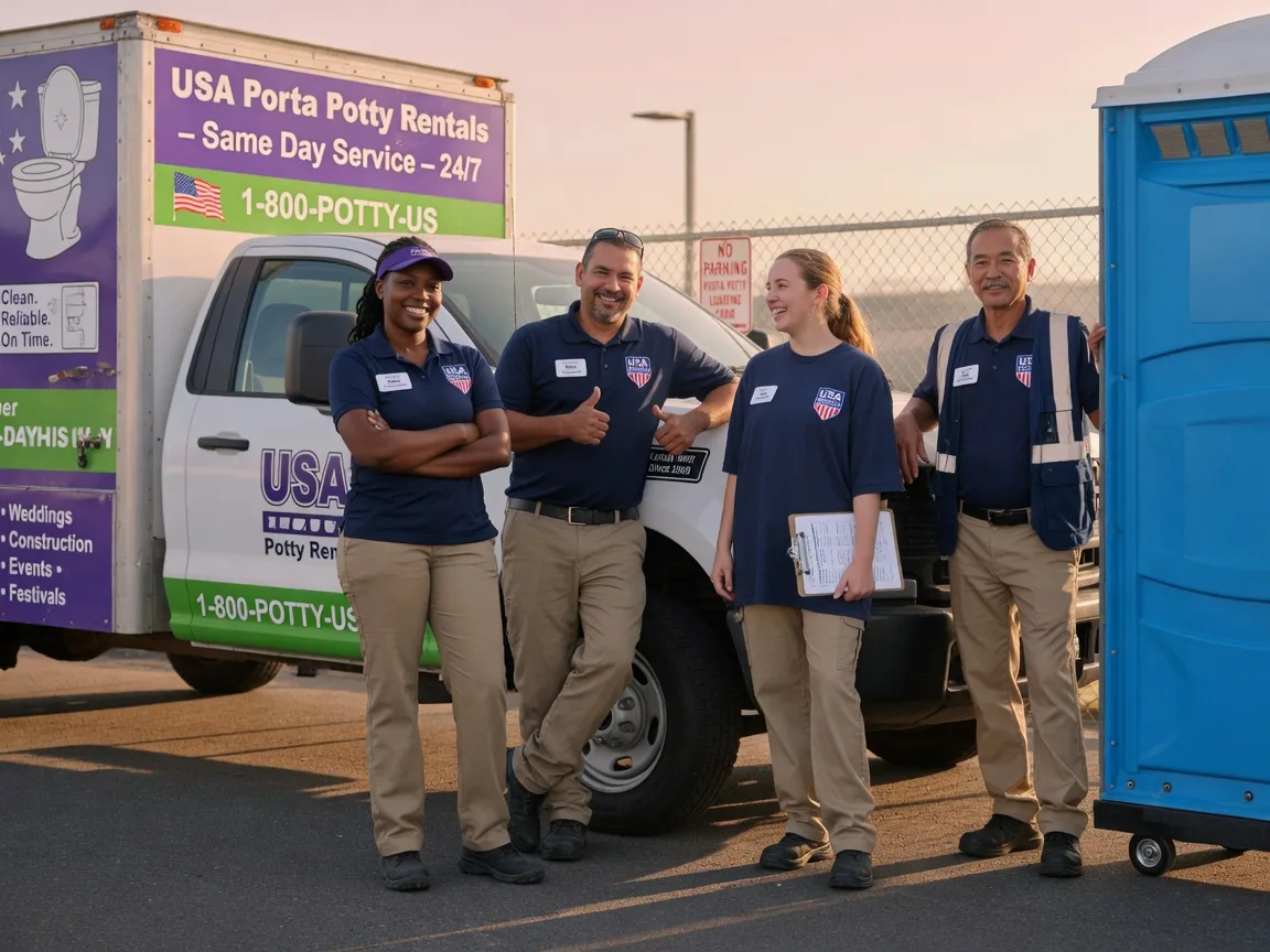 Porta Potty Rental company in Plymouth, OH